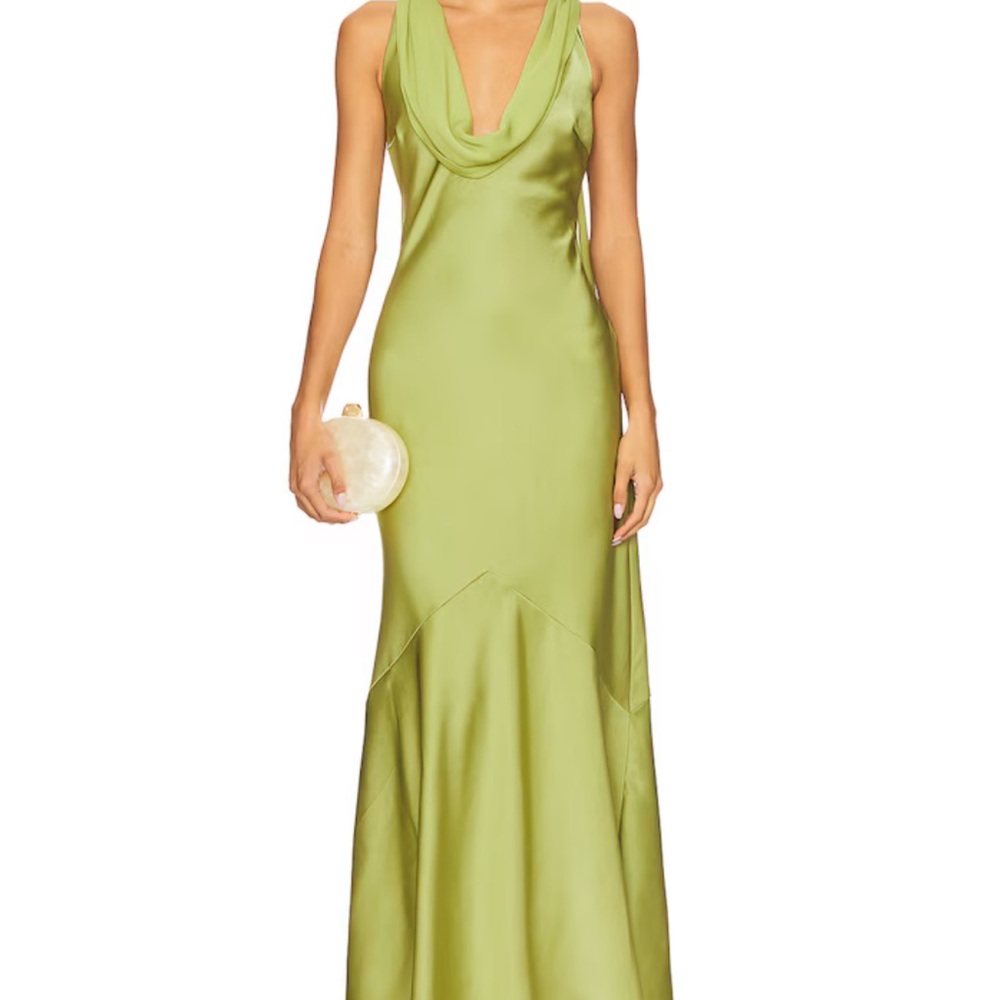 Runaway the Label x REVOLVE Gabriella Maxi Dress in Olive